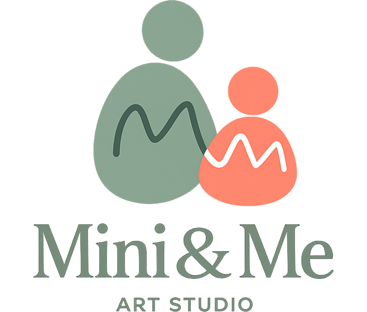 Mini & Me Art Studio logo